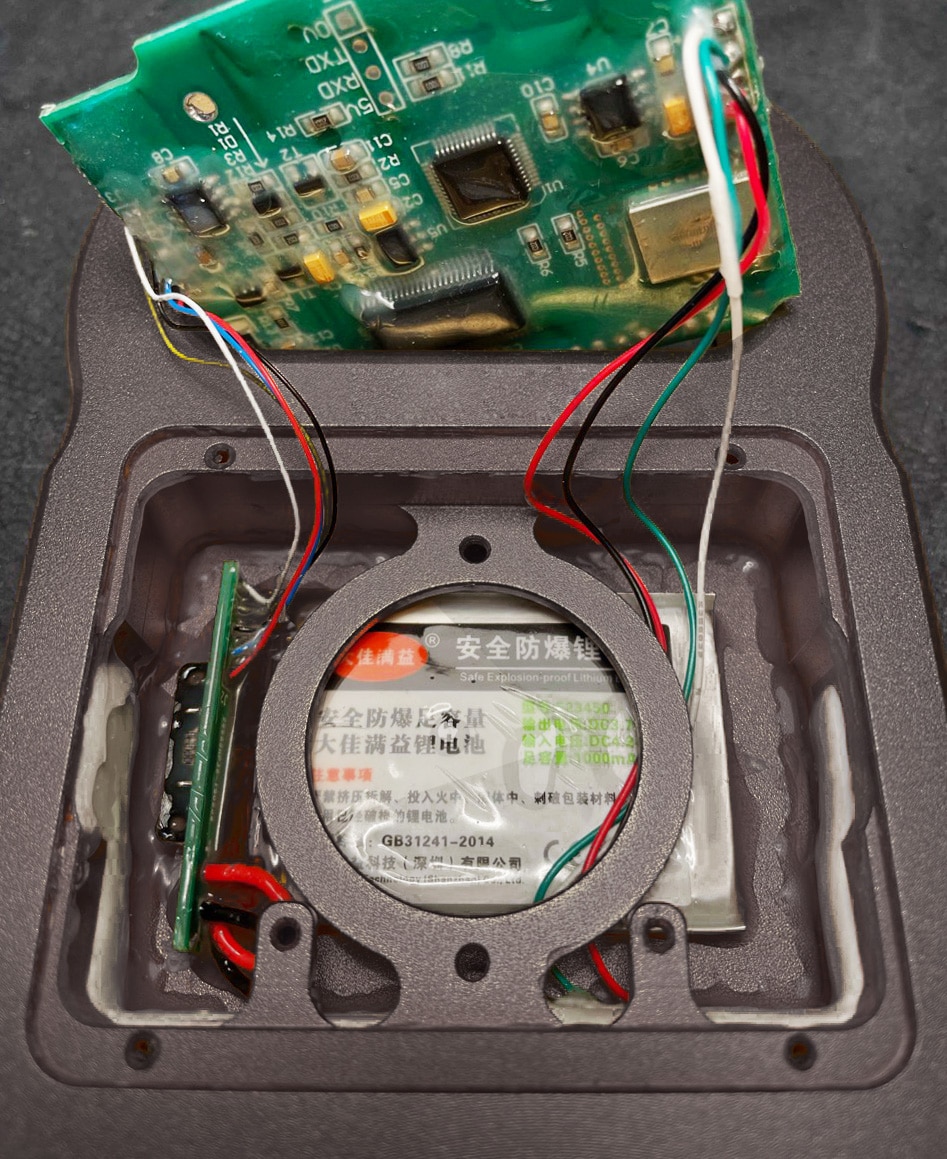 LineScale-3 inside view electronics sensors